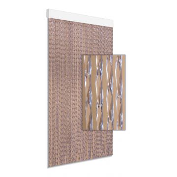 Vliegengordijn Transparant 90 x 210 cm