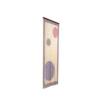Vliegengordijn houten kralen Planeten 90 x 200 cm
