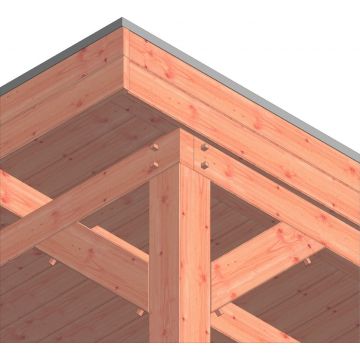 Buitenverblijf Refter XL 490x340x260cm