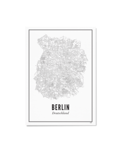 Poster Berlijn 21 x 30