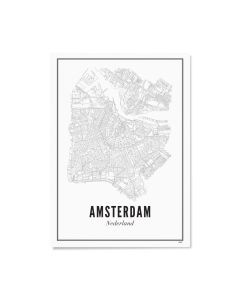 Poster Amsterdam 30 x 40