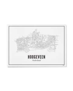 Poster Hoogeveen 21 x 30