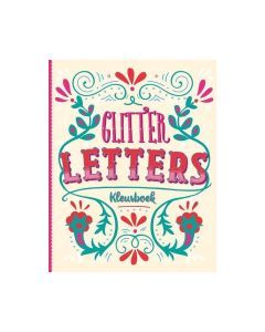 Glitterkleurboek Letters