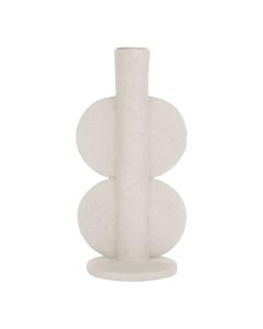 Candle holder Double Bubble ivory