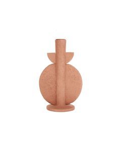 Candle holder Bubble terracotta