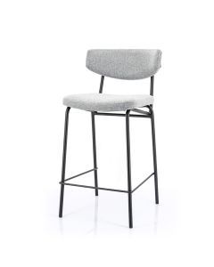 Bar chair Crockett - grey
