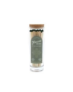 85 lucifers tall safety matches - olive green