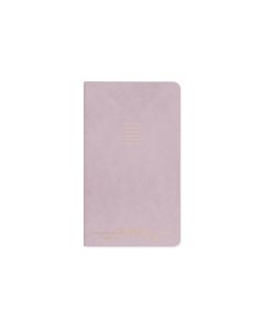 Notitieboek dusty lilac flexibele cover