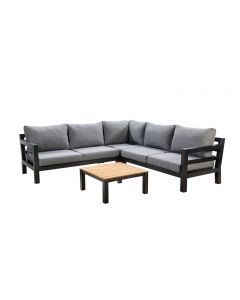 Loungeset Hoek Midori Panther Black