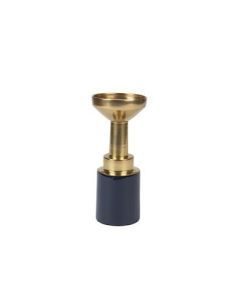 Kandelaar Glam M blauw