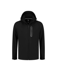 Softshell jas Kevan black 2XL