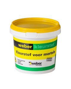 Hulpmateriaal Weber kleurstof zwart 1kg (6st/doos)