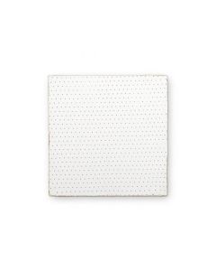 Theedoek Golden Hearts 60x60 cm