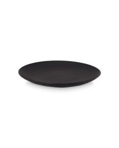 Bord mat zwart 30 cm
