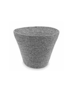 Basket Conical Black-White 45x35cm