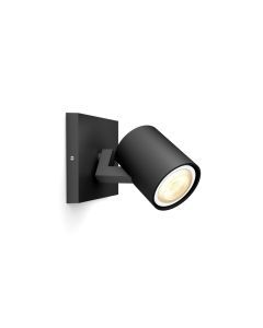 Philips Hue Runner 1-licht spotbalk met Dimmer Switch zwart
