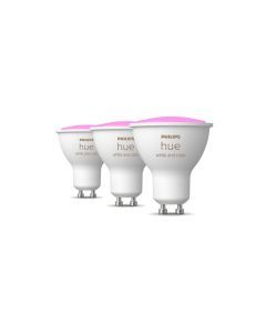 Philips Hue White and color ambiance GU10 3-pack