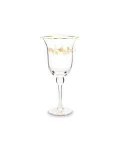 Wijnglas Winter Wonderland goud