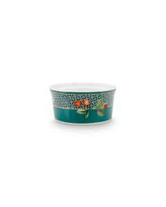 Ovenschaal Winter Wonderland groen 8,7x4,3cm