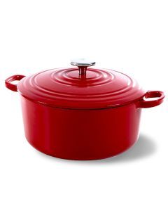 Braadpan Bourgogne 24 cm rood