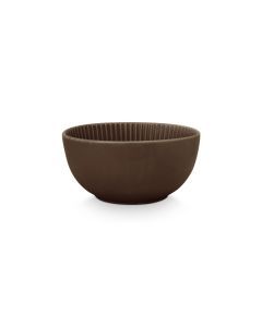 Kom Relievo Warm Brown 20,5cm