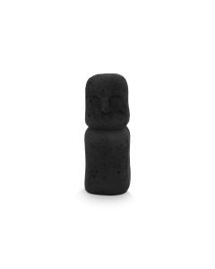 Sculptuur gezicht Ecomix zwart 9x23cm