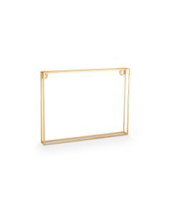 Fotoframe metaal goud 34 x 25 x 3,5 cm