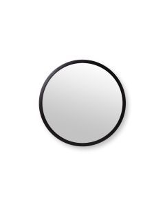 Spiegel rond zwart 40 cm