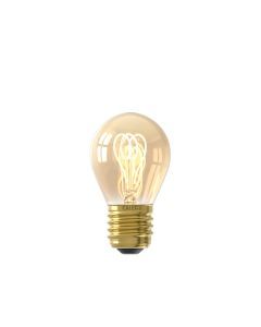 LED Flex Filament Kogellamp goud E27