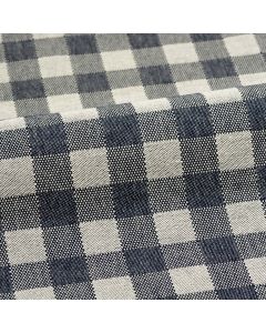 Theedoek Blok donkerblauw