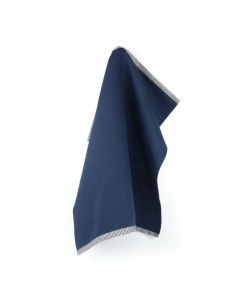 Theedoek Solid donkerblauw