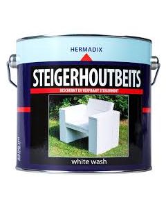 Steigerhoutbeits white wash 2,5 l