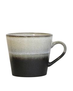 70s ceramics cappuccino mok rock