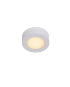 Lucide BRICE-LED - Plafonnière Badkamer - Ø 11,7 cm - LED Dimb. Wit