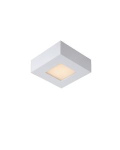 Lucide BRICE-LED - Plafonnière Badkamer - LED Dimb. - Wit