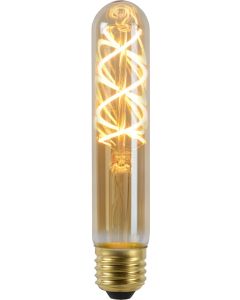 Lucide T32 - Filament lamp - 3,2 cm - LED Dimb. - E27 - 1x5W 2200K - Amber