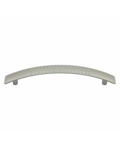Meubelgreep Perfo Gebogen RVS 96mm