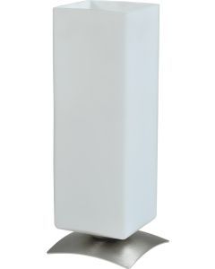 Tafellamp Oblica nikkel 31cm