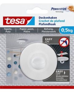 Powerstrips zelfklevende plafondhaak verstelbaar wit 0,5 kg