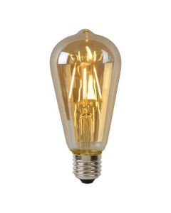 Lucide ST64 - Filament lamp - Ø 6,4 cm - LED Dimb. - Amber