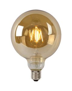 Lucide G125 - Filament lamp - Ø 12,5 cm - LED Dimb. - Amber