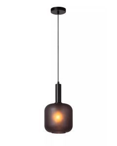 Eloise hanglamp zwart-Ø21 1xE27 40W glas