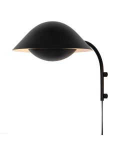 Wandlamp Freya zwart