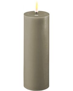 Kaars led 5 x 15 cm zand