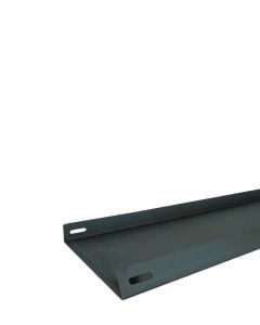 Wandplank staal zwart 98x20 