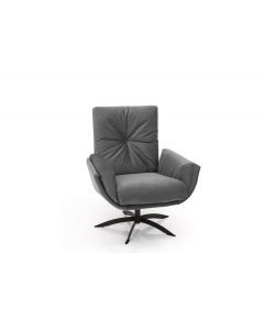 Draaifauteuil Jessie antraciet