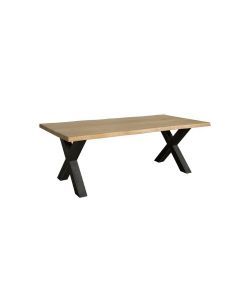 Eettafel Xara living edge naturel 260 x 100