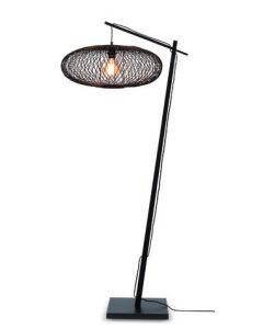 Vloerlamp Cango zwart