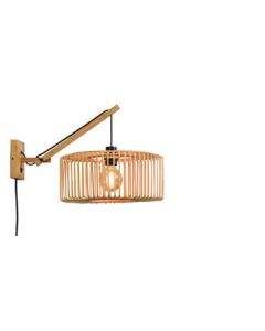 Wandlamp Bromo W2 naturel rond S
