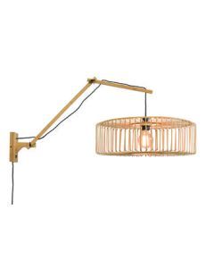 Wandlamp Bromo W3 naturel rond L
